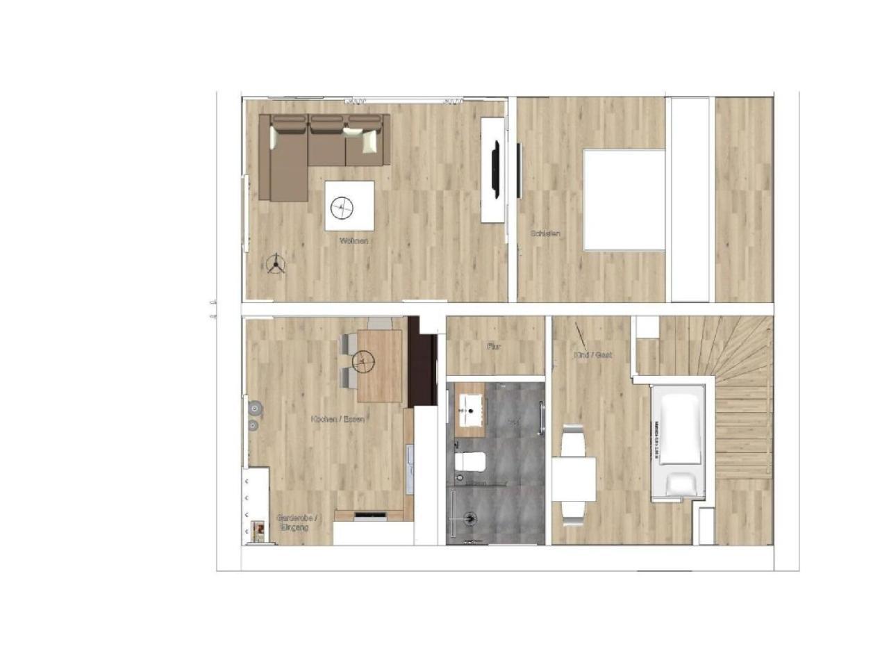 Kleine Charlotte - Traumwohnung Mit Terrasse Fuer 4 Personen Wangerooge Ngoại thất bức ảnh